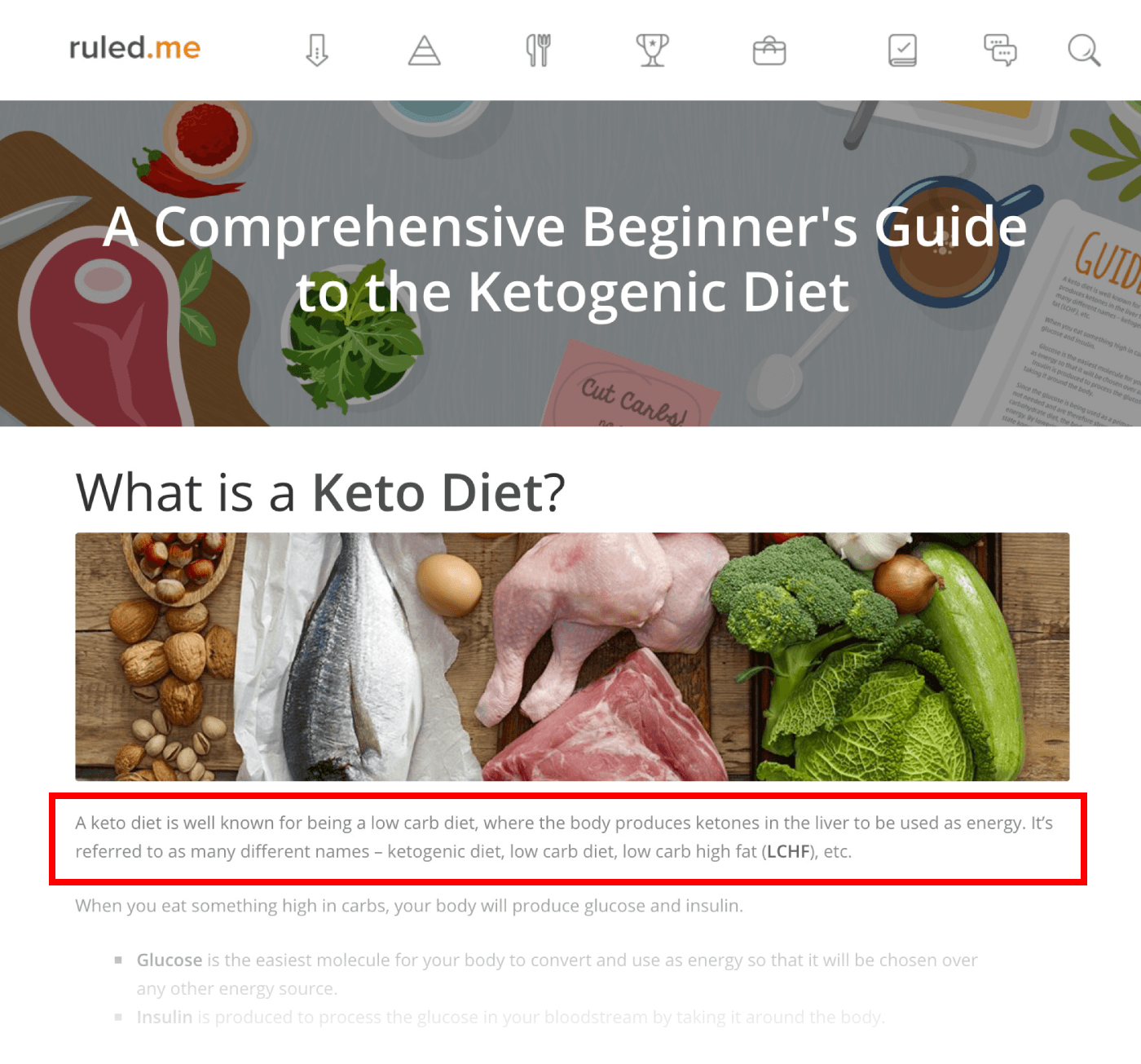 Ketogenic diet