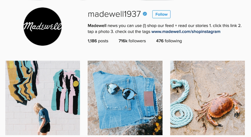 Instagram Madewell1937